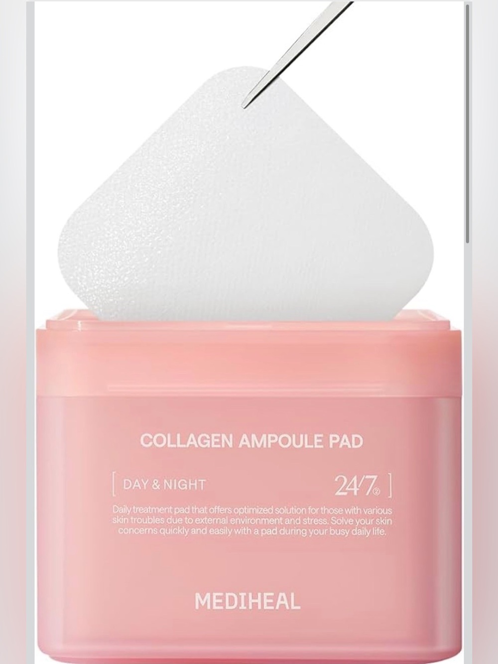 MEDIHEAL Toner Pads - Collagen Ampoule Toner Pad (100 count)